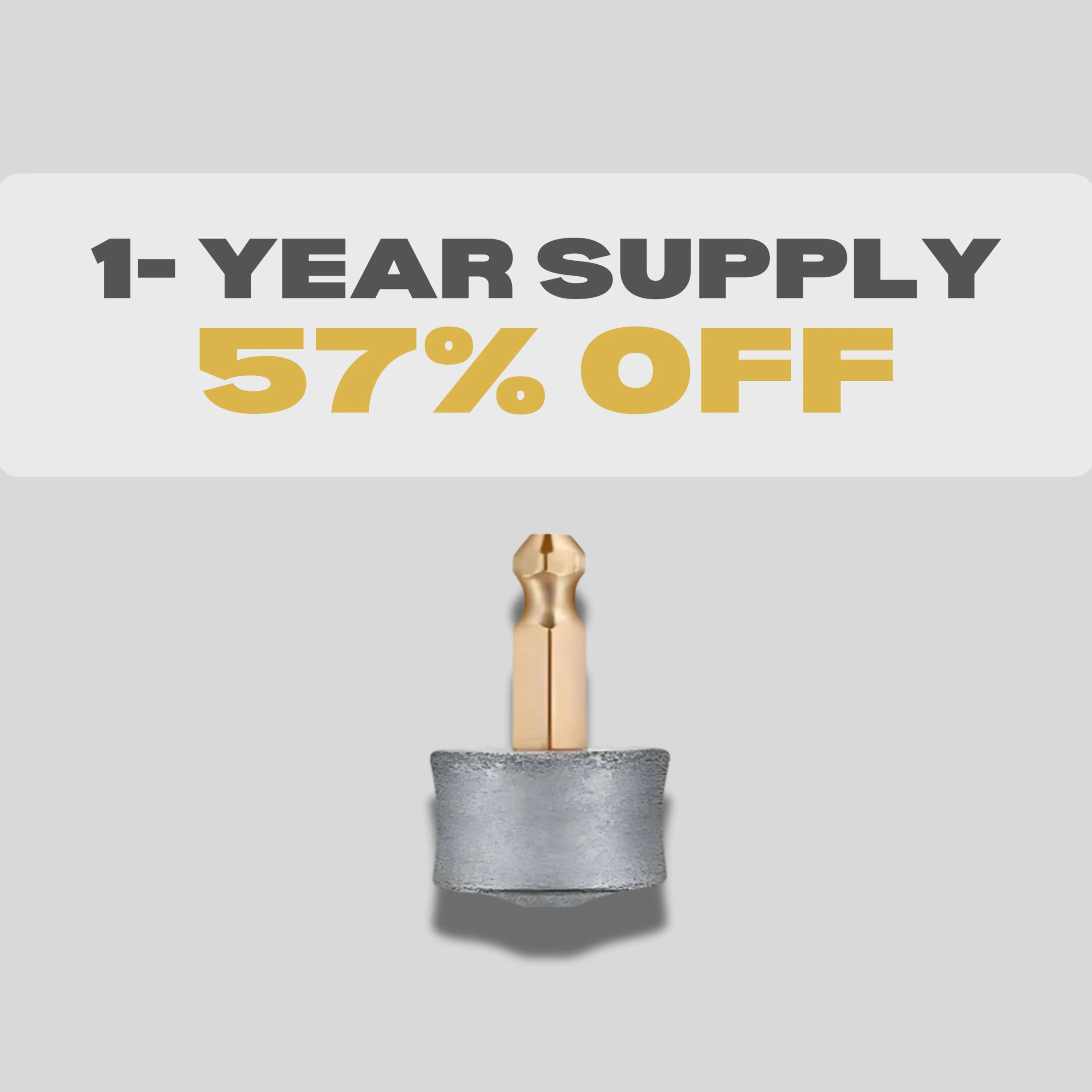 One-Year Pack (9 Drum Bits)